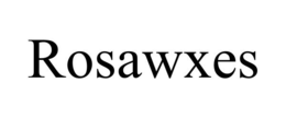 ROSAWXES trademark