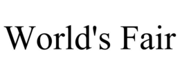 WORLD'S FAIR trademark