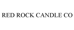 RED ROCK CANDLE CO trademark