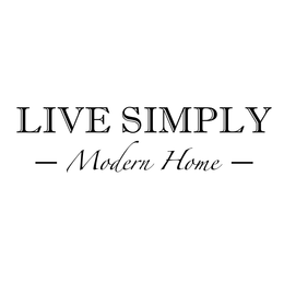 LIVE SIMPLY MODERN HOME trademark