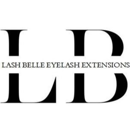 LASH BELLE EYELASH EXTENSIONS LB trademark
