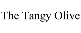 THE TANGY OLIVE trademark