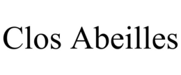 CLOS ABEILLES trademark