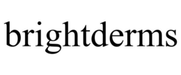 BRIGHTDERMS trademark