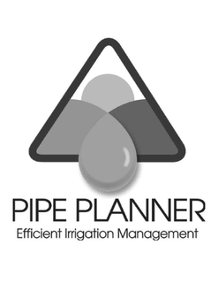 PIPE PLANNER EFFICIENT IRRIGATION MANAGEMENT trademark