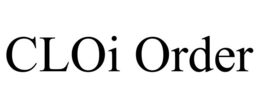 CLOI ORDER trademark