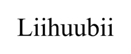LIIHUUBII trademark