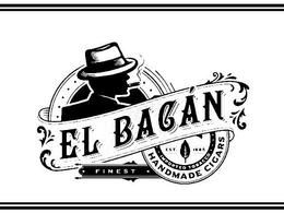 EL BACÁN FINEST EST 1985 IMPORTED TOBACCO HANDMADE CIGARS trademark