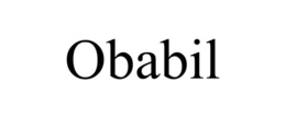 OBABIL trademark