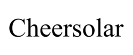 CHEERSOLAR trademark