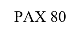 PAX 80 trademark