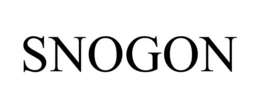 SNOGON trademark