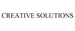 CREATIVE SOLUTIONS trademark
