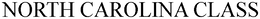 NORTH CAROLINA CLASS trademark