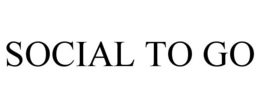 SOCIAL TO GO trademark