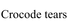CROCODE TEARS trademark