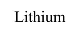 LITHIUM trademark