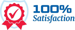 100% SATISFACTION trademark