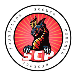 SCP FOUNDATION SECURE CONTAIN PROTECT trademark