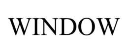 WINDOW trademark