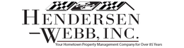HENDERSEN-WEBB, INC. YOUR HOMETOWN PROPERTY MANAGEMENT COMPANY FOR OVER 85 YEARS trademark