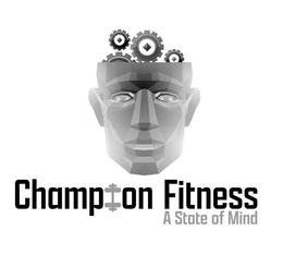 CHAMPION FITNESS A STATE OF MIND trademark