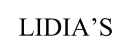 LIDIA'S trademark