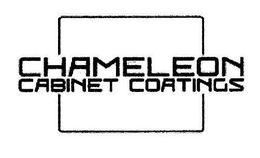 CHAMELEON CABINET COATINGS trademark