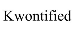 KWONTIFIED trademark