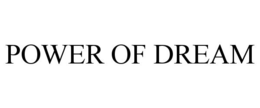 POWER OF DREAM trademark