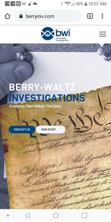 BWI BERRY-WALTZ INVESTIGATIONS EVIDENCE THAT MAKES THE CASE trademark