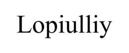 LOPIULLIY trademark