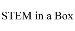 STEM IN A BOX trademark