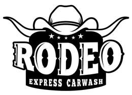 RODEO EXPRESS CARWASH trademark