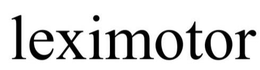LEXIMOTOR trademark