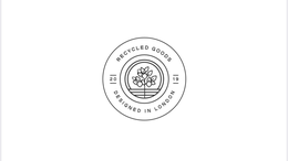 RECYCLED GOODS DESIGNED IN LONDON 2019 trademark