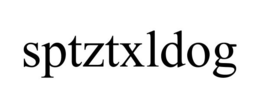SPTZTXLDOG trademark