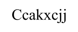 CCAKXCJJ trademark