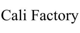 CALI FACTORY trademark