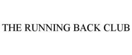 THE RUNNING BACK CLUB trademark