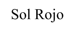 SOL ROJO trademark