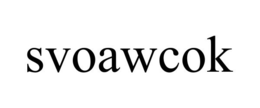 SVOAWCOK trademark