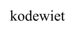 KODEWIET trademark