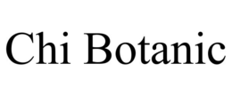 CHI BOTANIC trademark