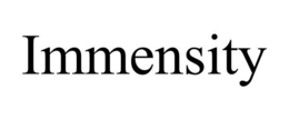 IMMENSITY trademark