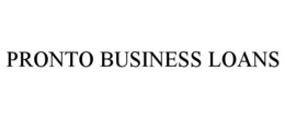PRONTO BUSINESS LOANS trademark