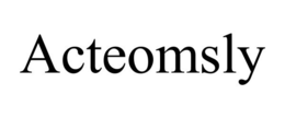 ACTEOMSLY trademark