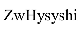 ZWHYSYSHI trademark