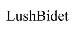 LUSHBIDET trademark