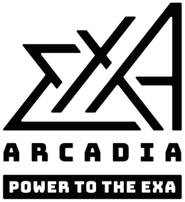 EXA ARCADIA POWER TO THE EXA trademark